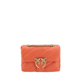 Pinko: Оранжевая сумка  Love Mini
