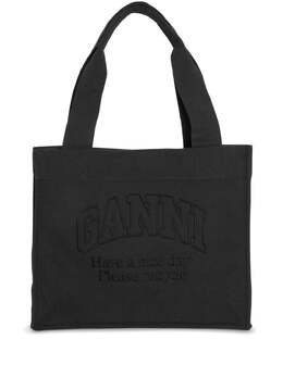 GANNI: Чёрная сумка 