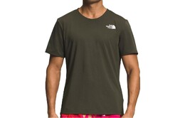 The North Face: Зелёная футболка 