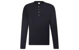 Bottega Veneta: Тёмный свитер 
