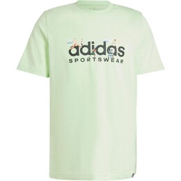 Adidas: Светлая футболка 