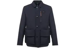 Burberry: Синяя куртка 