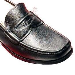 Salvatore Ferragamo: Чёрные мокасины 