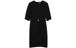 Burberry: Чёрное платье 