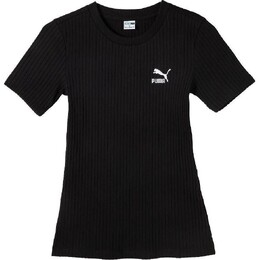 PUMA: Чёрная футболка 