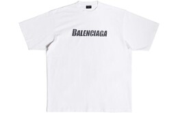Balenciaga: Белая футболка 