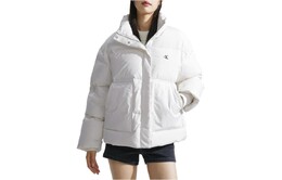 Calvin Klein: Белый пуховик 