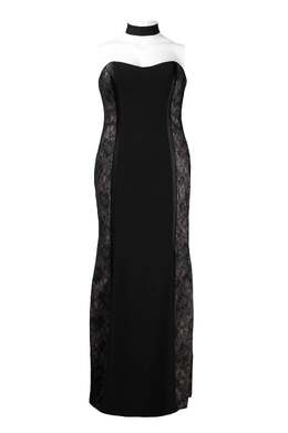 Monique Lhuillier: Чёрное платье 