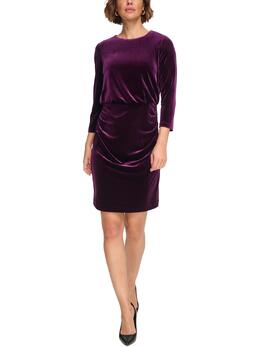 DKNY: Бархатное платье 