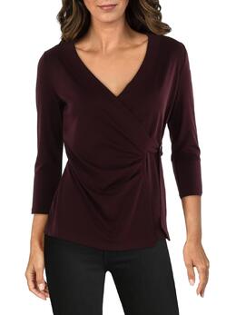Lauren Ralph Lauren: Красный топ 