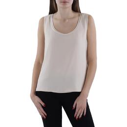 DKNY: Прозрачная майка 