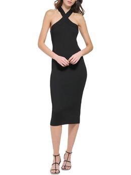 DKNY: Платье миди 