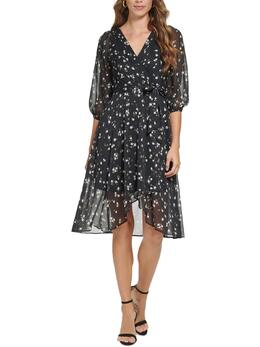 DKNY: Платье миди 