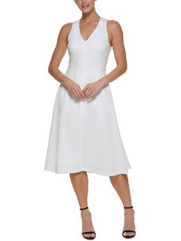 DKNY: Платье миди 