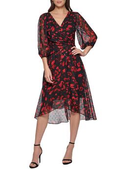 DKNY: Платье миди 