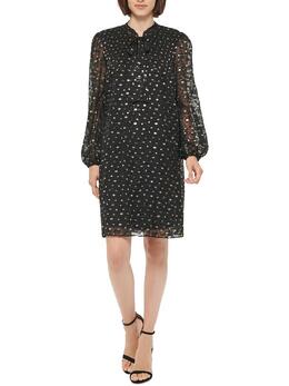 DKNY: Плиссированное платье 