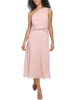 DKNY: Плиссированное платье 