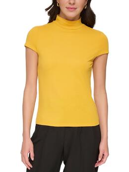 DKNY: Футболка с воротником 