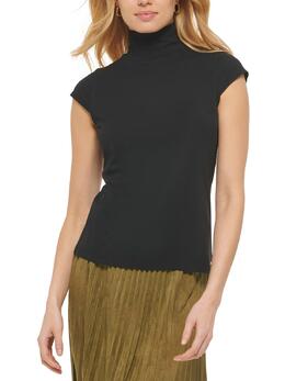 DKNY: Футболка с воротником 