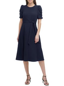 DKNY: Платье миди 