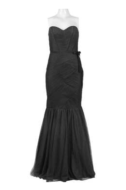 Monique Lhuillier: Плиссированное платье 