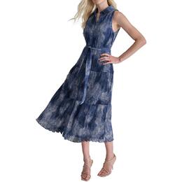 DKNY: Многослойное платье 