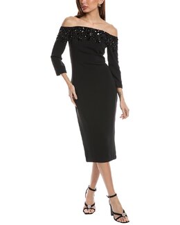 Badgley Mischka: Чёрное платье 