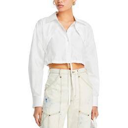 T By Alexander Wang: Короткая рубашка 