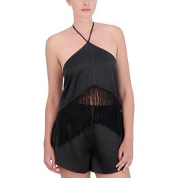 BCBGMAXAZRIA: Топ бахромой 