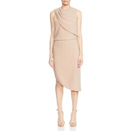 Halston Heritage: Однотонное платье 