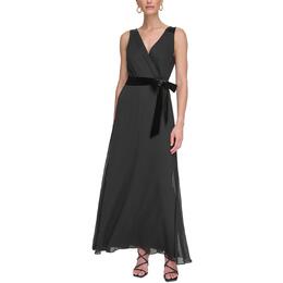 DKNY: Бархатное платье 