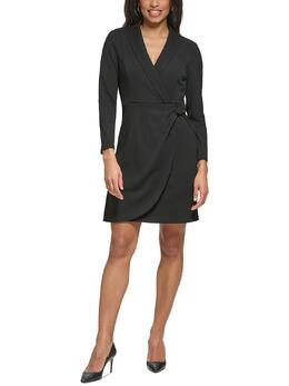 DKNY: Платье с воротником 
