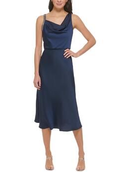 DKNY: Платье миди 