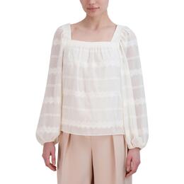 BCBGMAXAZRIA: Топ с вышивкой 
