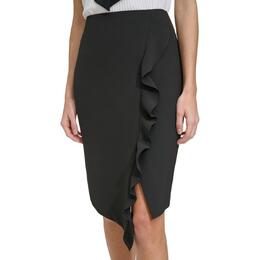 DKNY: Асимметричная юбка 