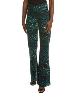 Diane von Furstenberg: Зелёные брюки 
