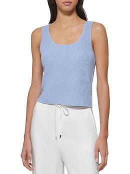 DKNY: Синяя блуза 