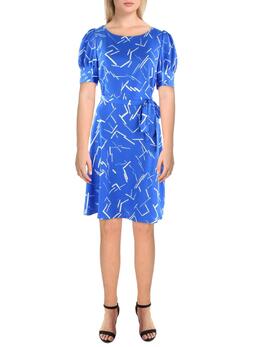 DKNY: Атласное платье 