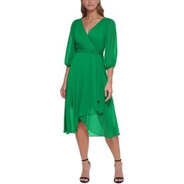 DKNY: Платье миди 