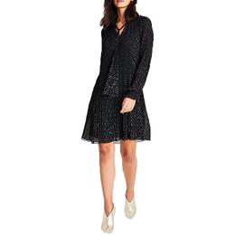 DKNY: Платье с завязками на талии 