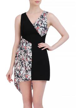 BCBGMAXAZRIA: Асимметричное платье 