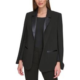 DKNY: Однотонный жакет 