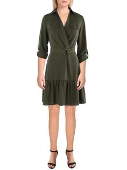 Lauren Ralph Lauren: Платье с поясом 