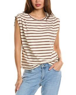 rag & bone: Коричневая блуза 