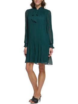 DKNY: Плиссированное платье 