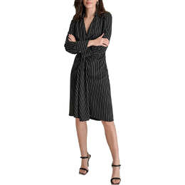DKNY: Платье в полоску 