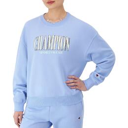 Champion: Голубая толстовка 