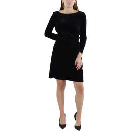 DKNY: Бархатное платье 