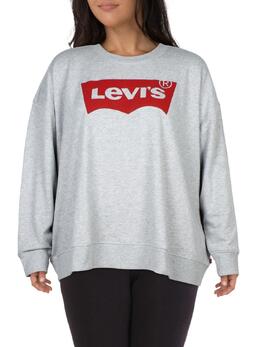 Levi's: Серая толстовка 