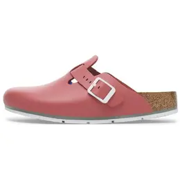 Birkenstock: Розовые сабо 